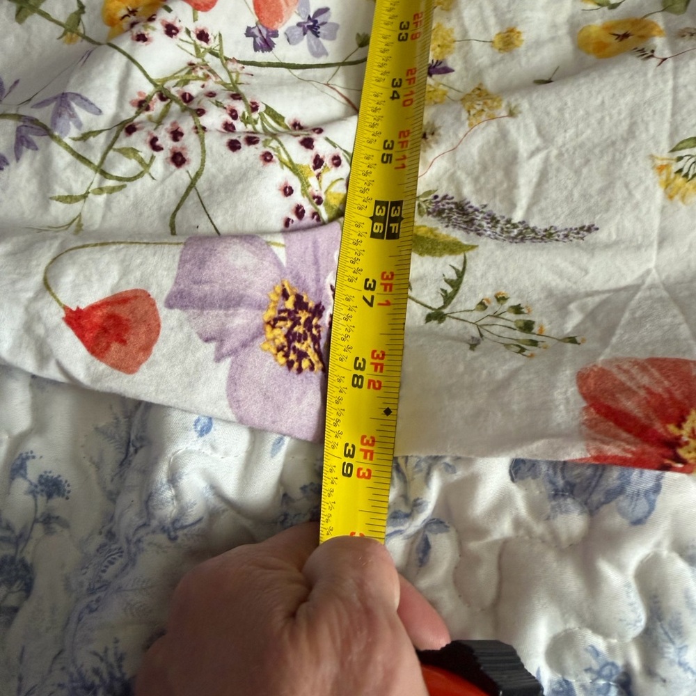 H&M  cotton wildflower collection Midi Dress - - Picture 4 of 6